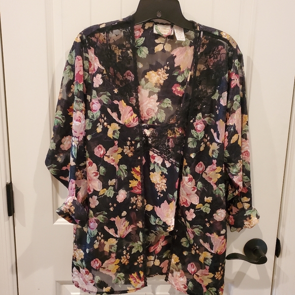 Victoria's Secret Other - Victoria's Secret Vtg Gold Label Cami/Robe
